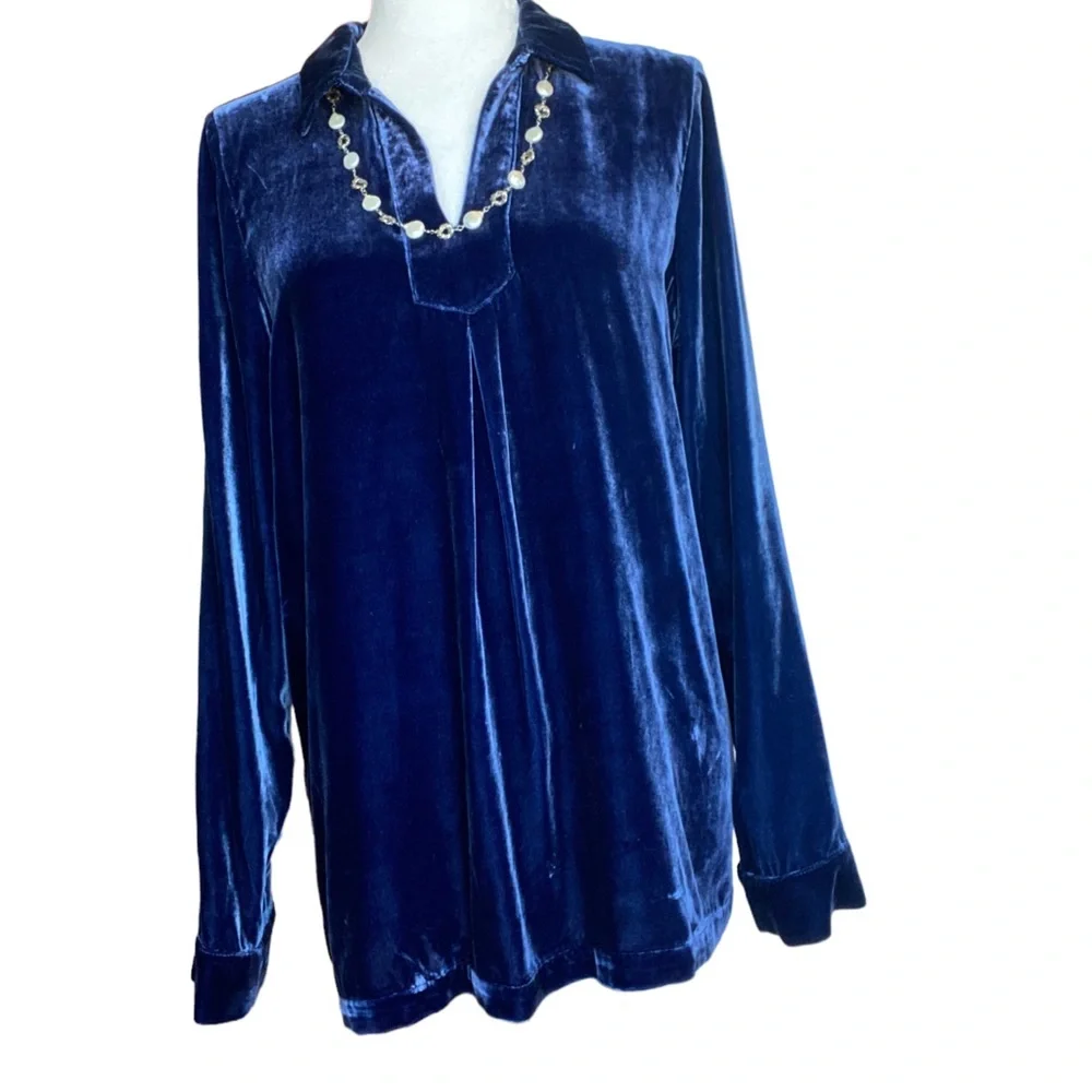 Sundance: Silk blend Velvet Tunic.  Excellent Condition. Size large